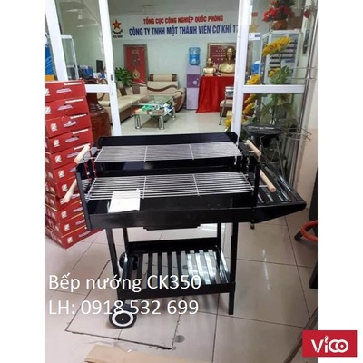 Bếp nướng than hoa không khói CK350 Z117 sản xuất