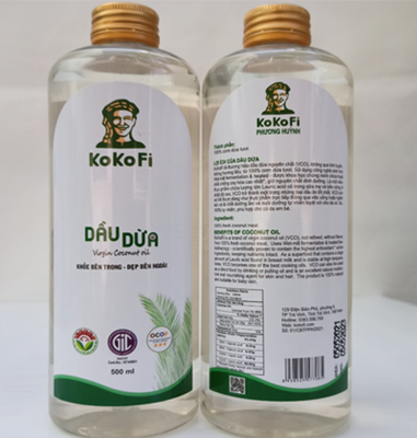 Dầu dừa nguyên chất KoKoFi 500ml