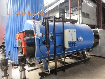 Lò hơi đốt dầu công suất 3 tấn (3000kg/h)-0988126605