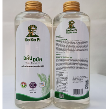 Dầu dừa nguyên chất KoKoFi 500ml